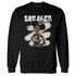 Reverse-Metallic-5s-NastyJamz-Sweatshirt-Match-Black-Sneaker-Girl