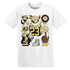 PT-Metallic-Gold-White-12s-NastyJamz-Premium-T-Shirt-Match-Neclaces-Number-23