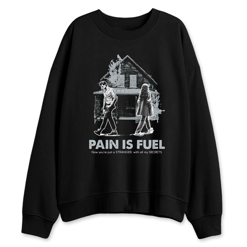 Wolf-Grey-12s-NastyJamz-Sweatshirt-Match-Pain-Is-Fuel
