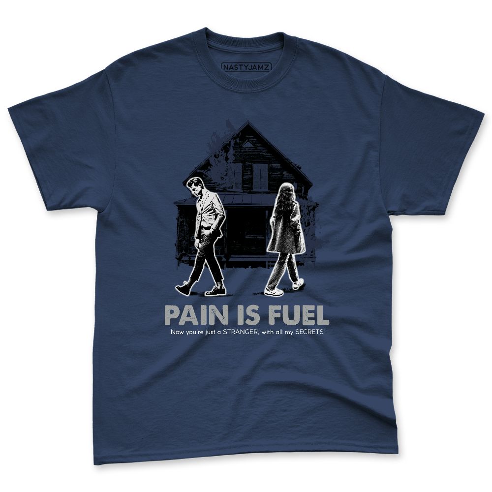 VaporMax-Metallic-Navy-Midnight-NastyJamz-Premium-T-Shirt-Match-Pain-Is-Fuel