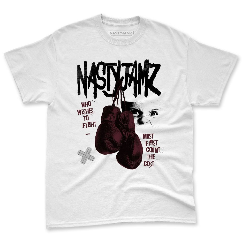 VaporMax-Night-Maron-Burgundy-NastyJamz-Premium-T-Shirt-Match-Fight-Count-Cost