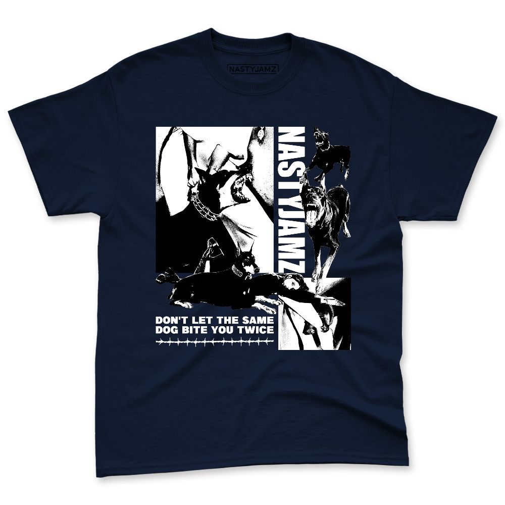 White-Navy-6s-NastyJamz-Premium-T-Shirt-Match-Dont-Let-Dog-Bite
