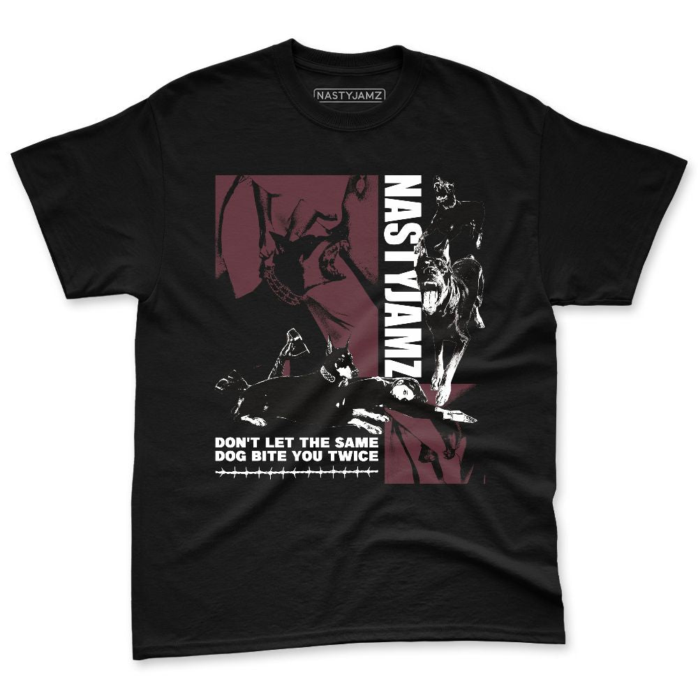 VaporMax-Night-Maron-Burgundy-NastyJamz-Premium-T-Shirt-Match-Dont-Let-Dog-Bite