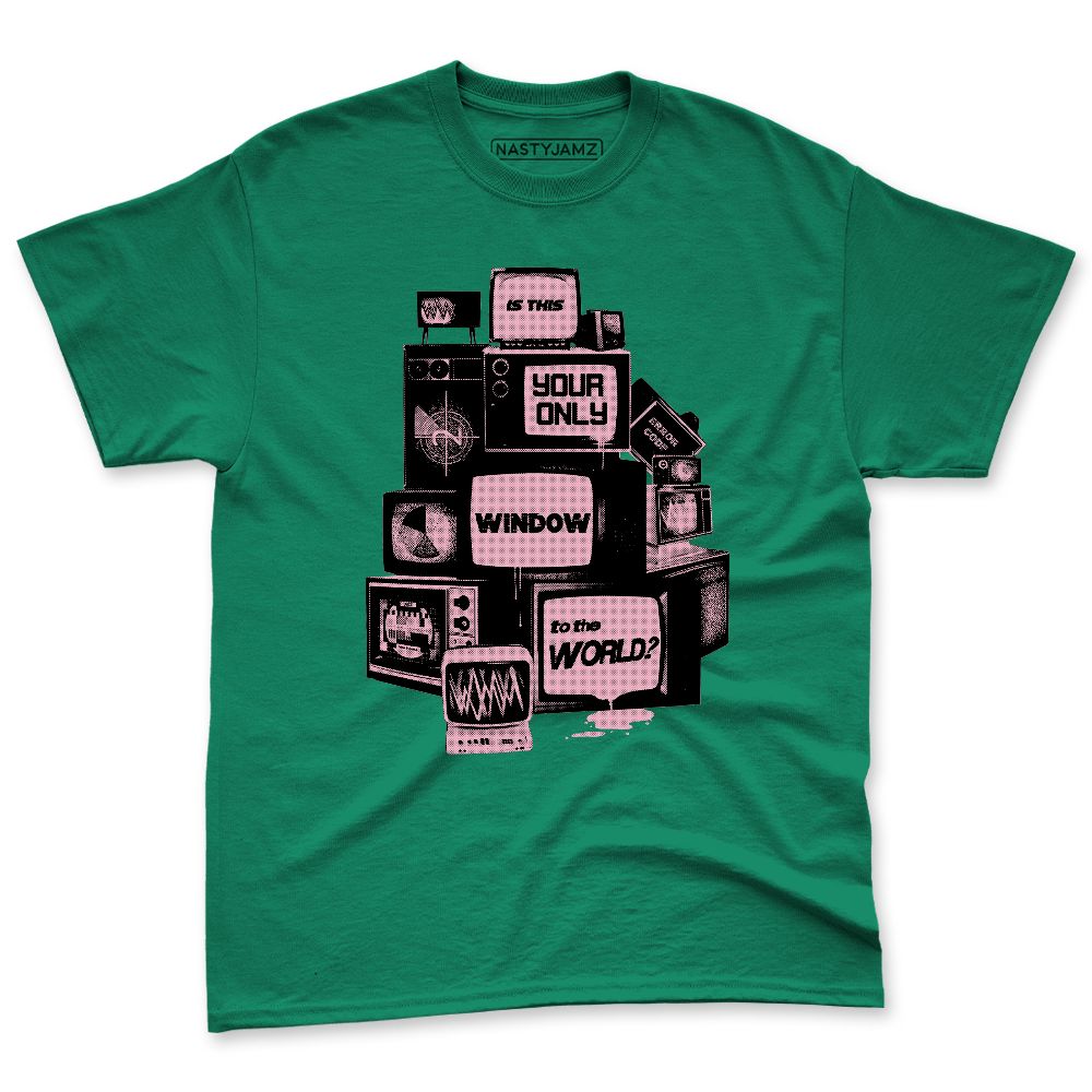 Dunk-Soft-Pink-Malachite-NastyJamz-Premium-T-Shirt-Match-Television
