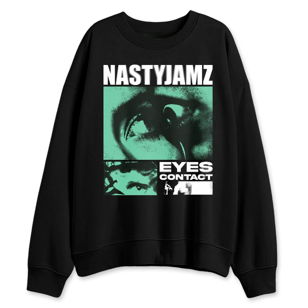 Green-Glow-3s-NastyJamz-Sweatshirt-Match-Eyes-Contact