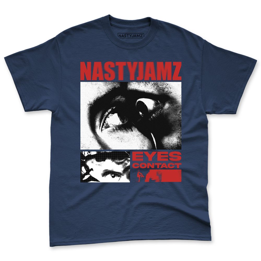 VaporMax-Gold-Navy-Midnight-NastyJamz-Premium-T-Shirt-Match-Eyes-Contact