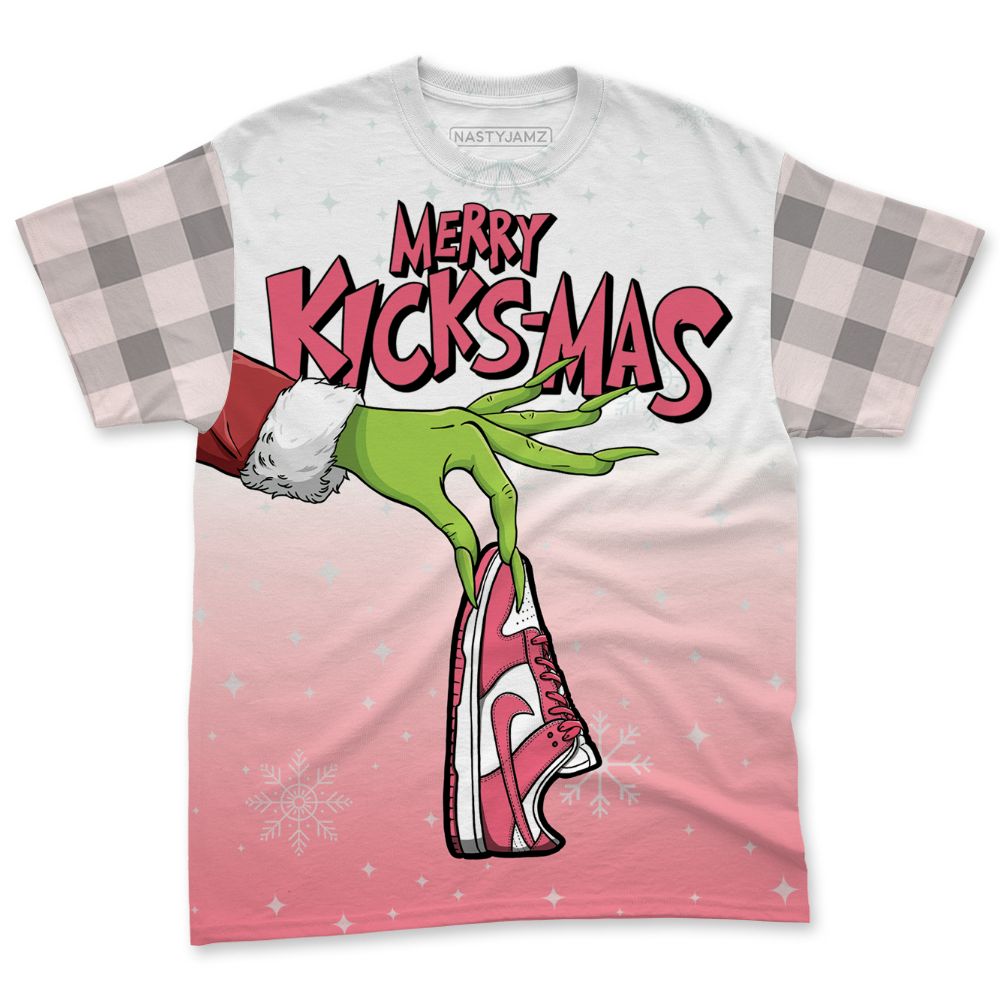 Dunk-Next-NatureAster-Pink-NastyJamz-T-Shirt-Match-Merry-Kicksmas-All-Over-Print