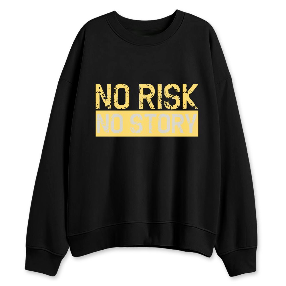 PT-Metallic-Gold-White-12s-NastyJamz-Sweatshirt-Match-No-Risk-No-Story