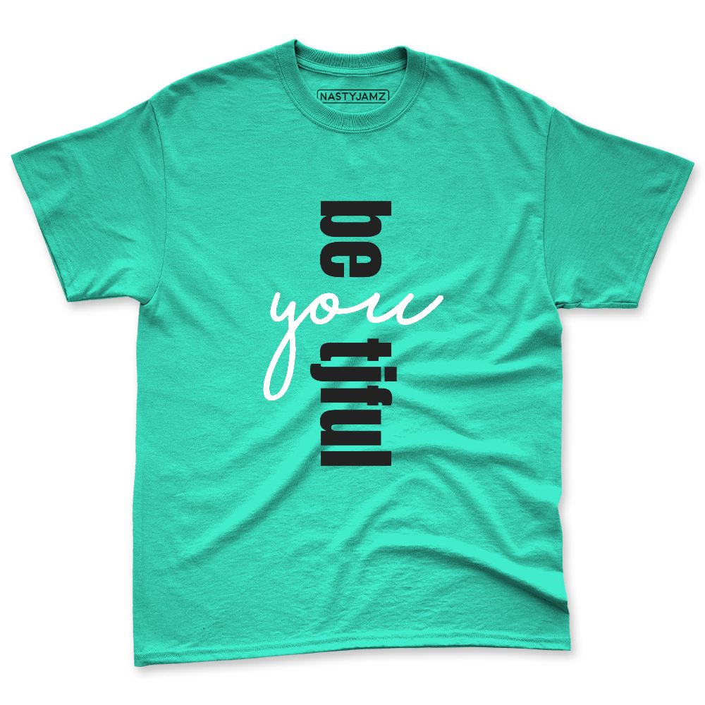 Green-Glow-1s-NastyJamz-Premium-T-Shirt-Match-Be-Youtiful