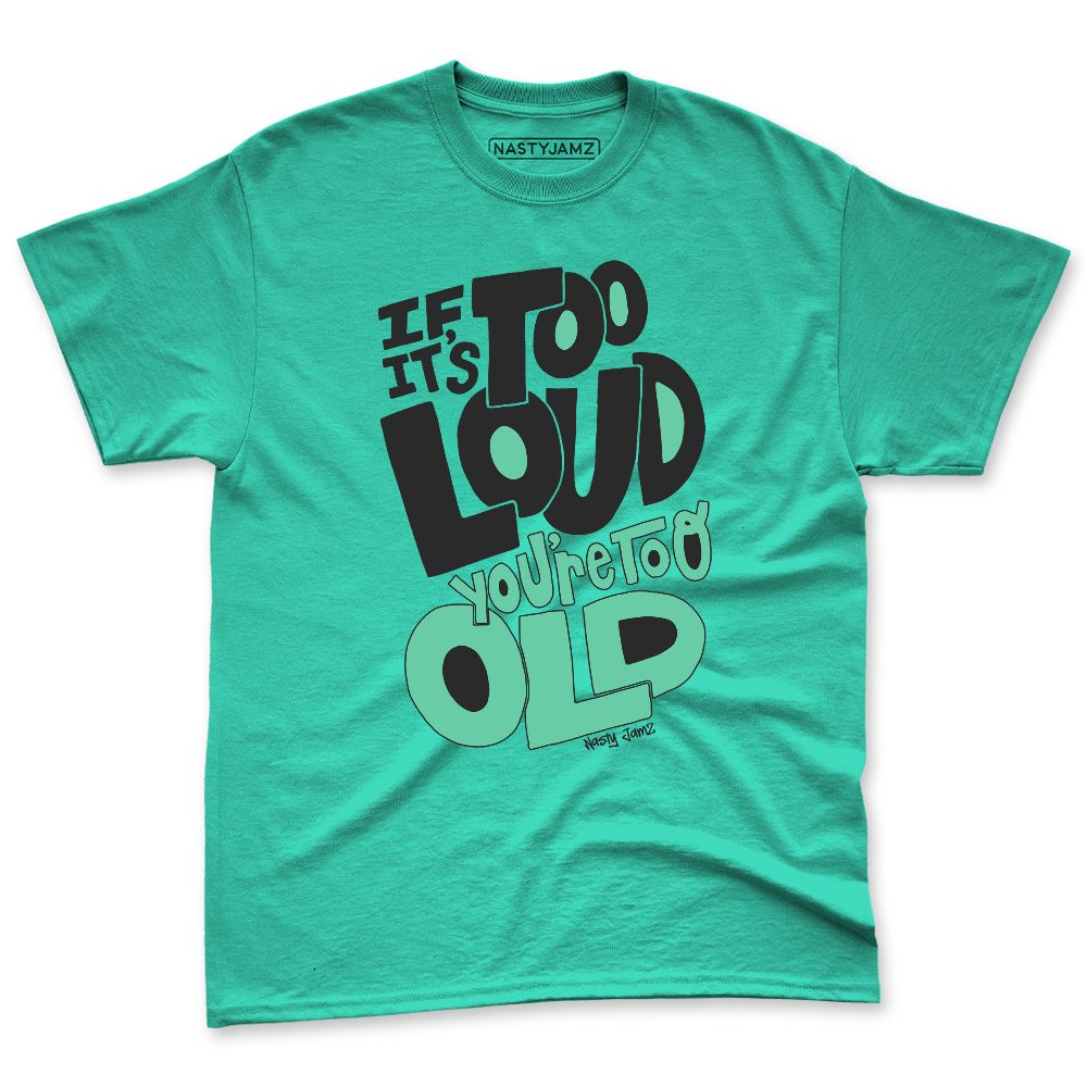 Green-Glow-3s-NastyJamz-Premium-T-Shirt-Match-Make-It-Louder