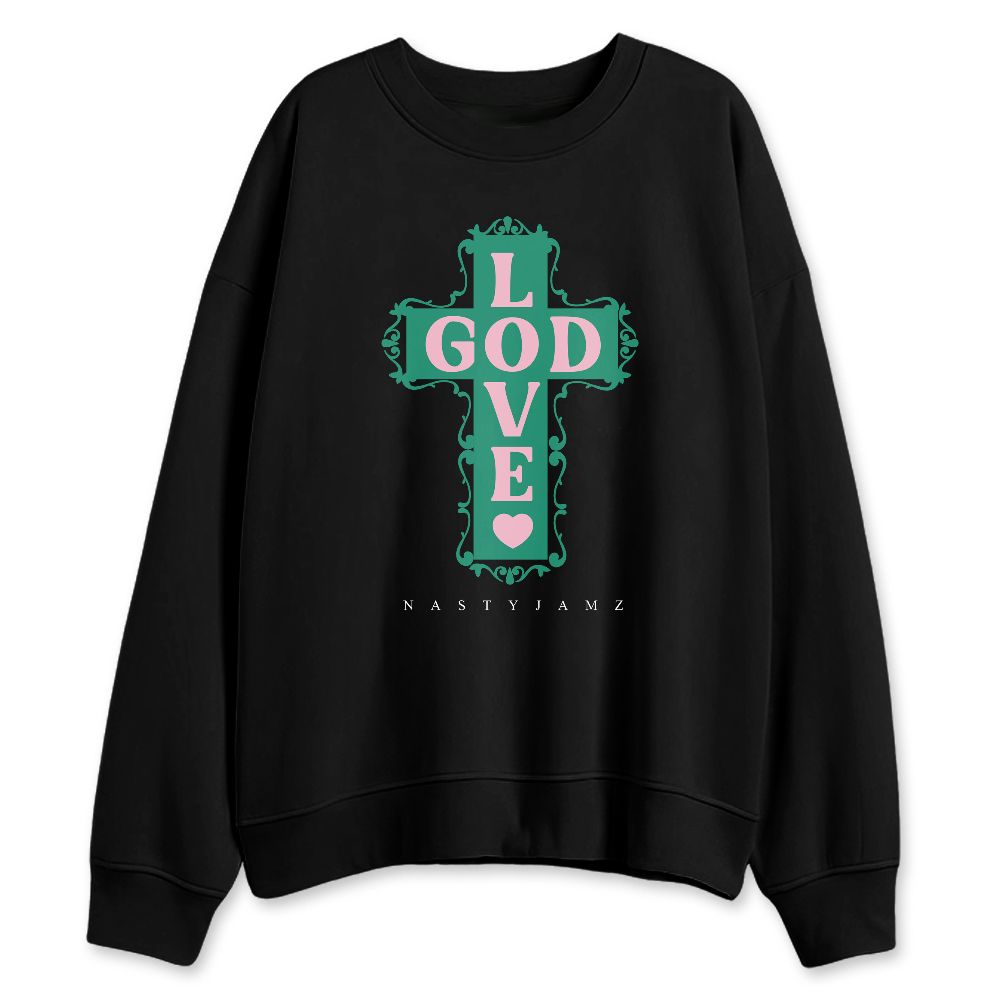Dunk-Soft-Pink-Malachite-NastyJamz-Sweatshirt-Match-God-Love