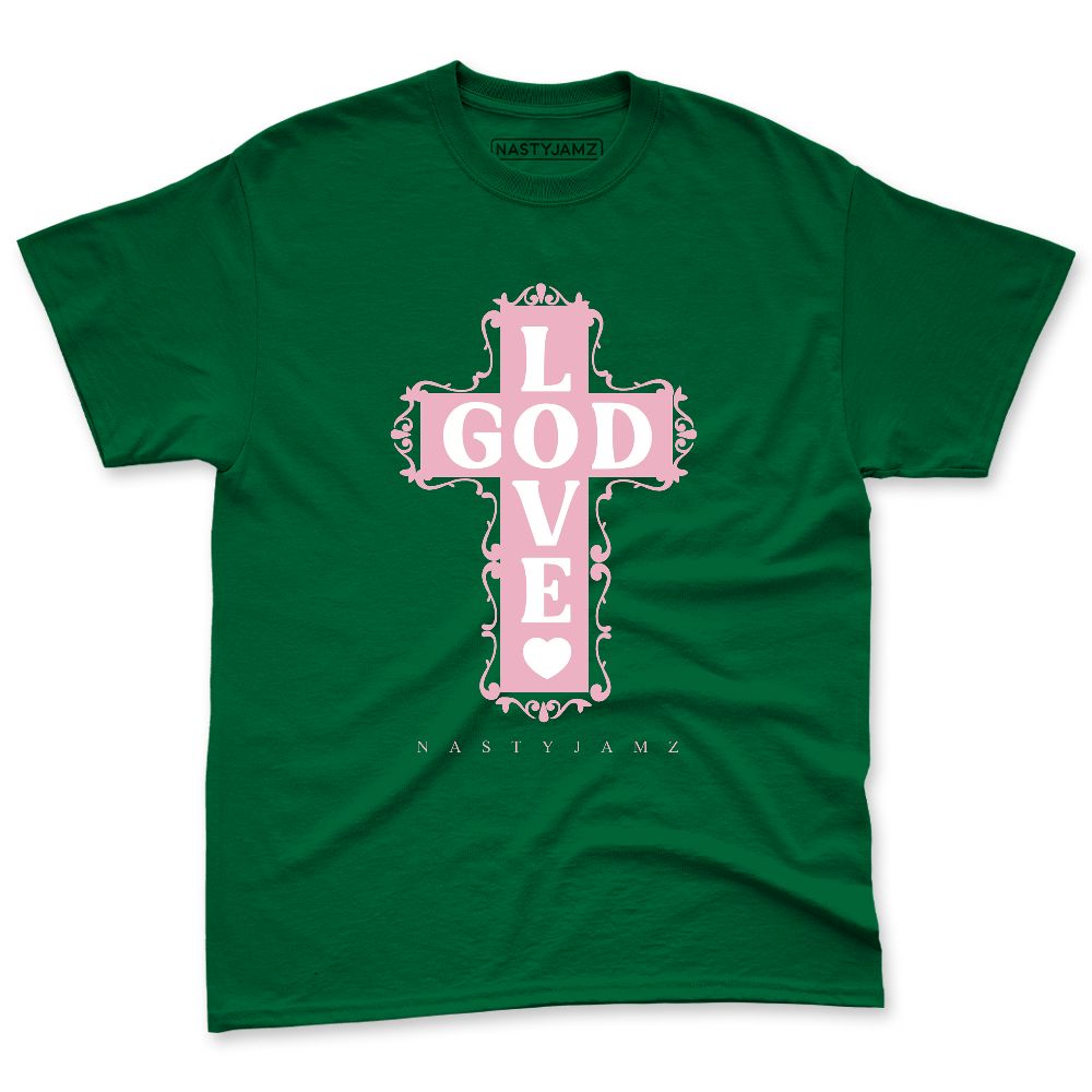 Dunk-Soft-Pink-Malachite-NastyJamz-Premium-T-Shirt-Match-God-Love