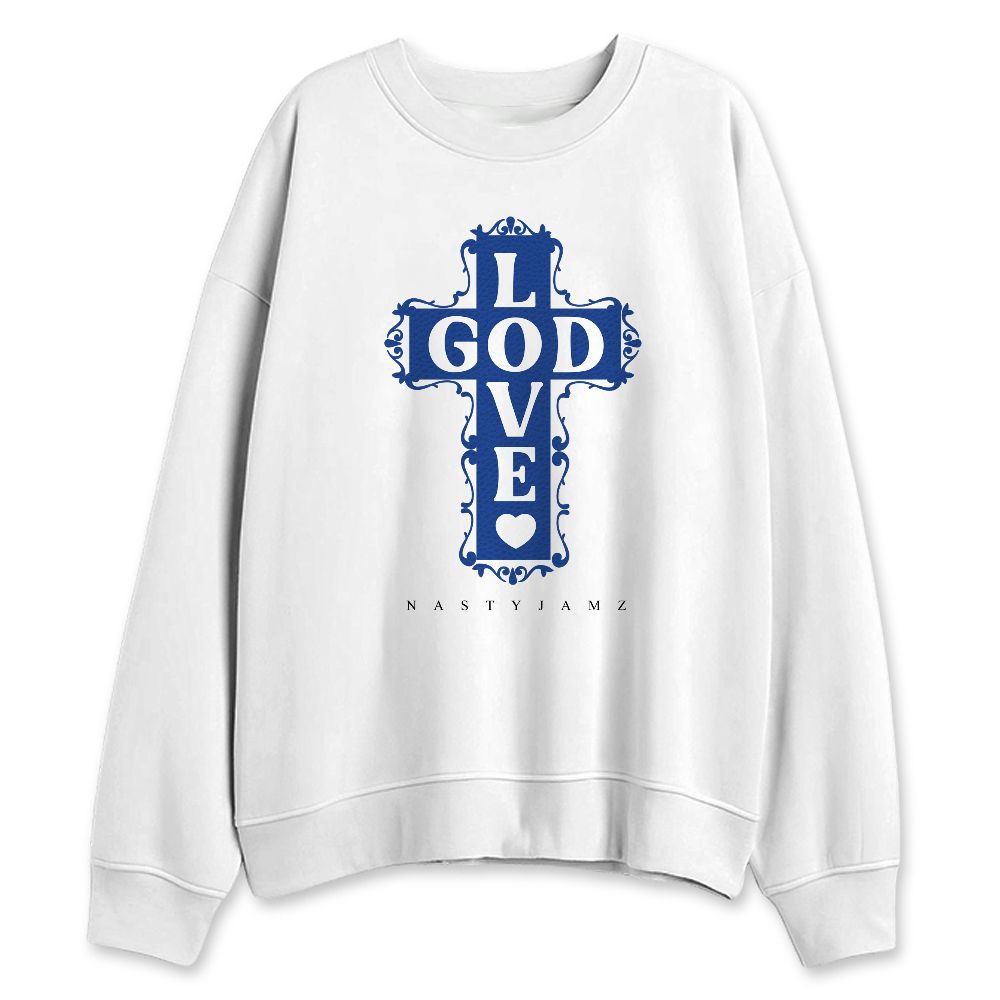 Blueberry-12s-NastyJamz-Sweatshirt-Match-God-Love