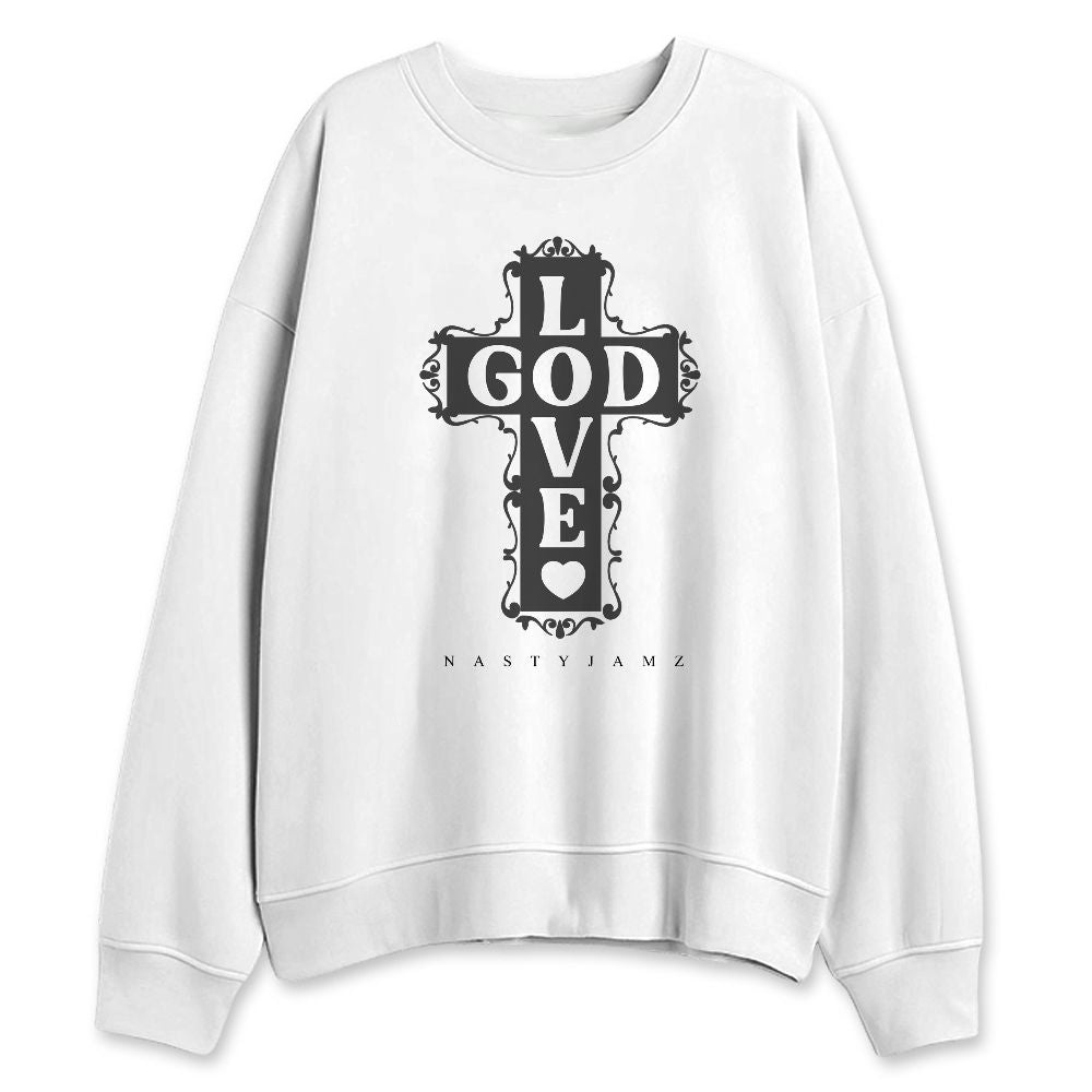White-Thunder-4s-NastyJamz-Sweatshirt-Match-God-Love