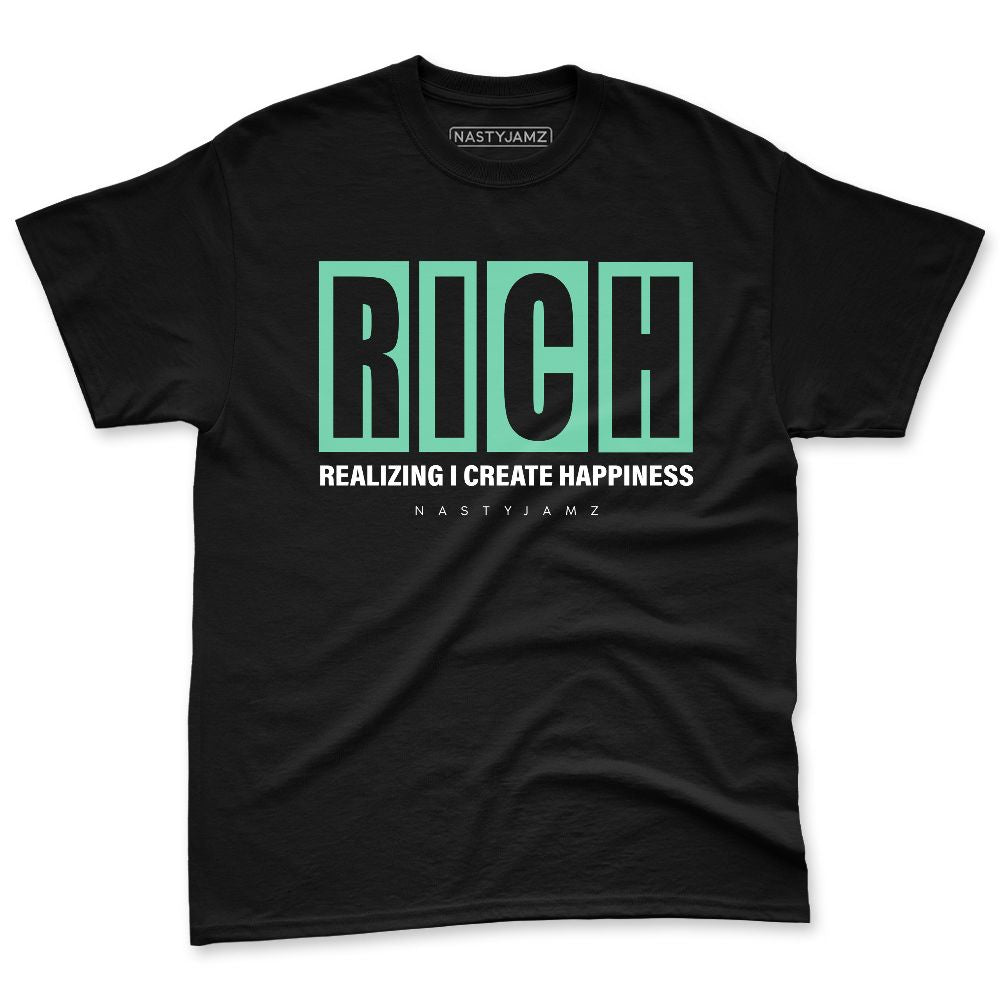 Green-Glow-3s-NastyJamz-Premium-T-Shirt-Match-RICH-Realizing
