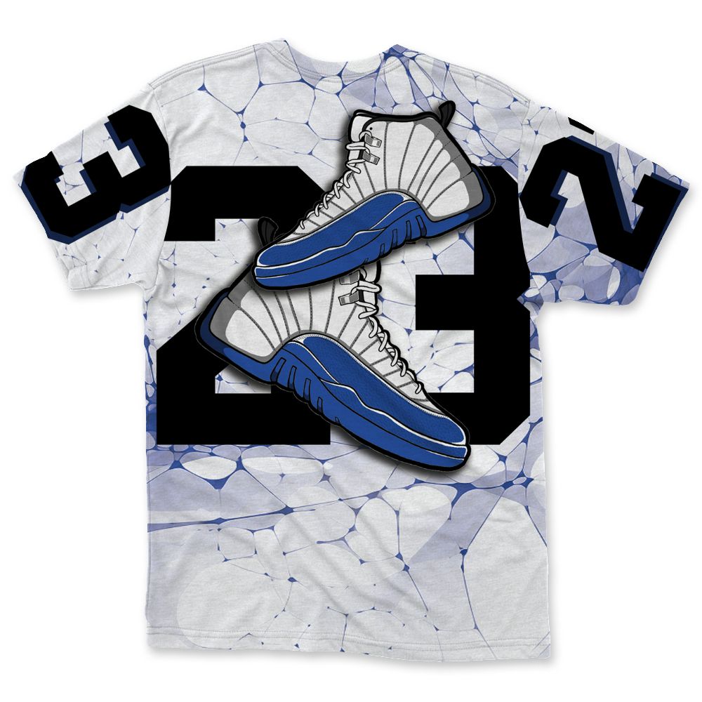 Blueberry-12s-NastyJamz-T-Shirt-Match-23-Sneaker-All-Over-Print
