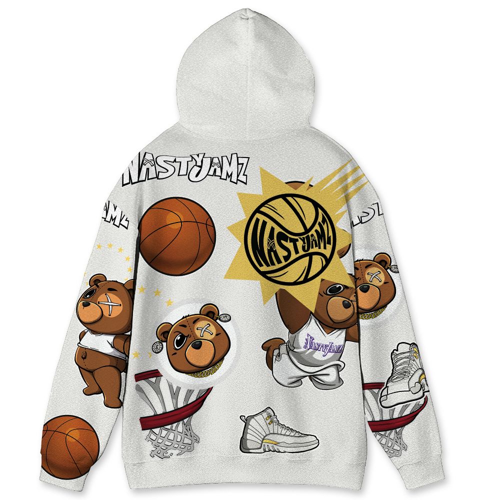 PT-Metallic-Gold-White-12s-NastyJamz-Hoodie-Match-BER-Icon-Wallpapers-All-Over-Print