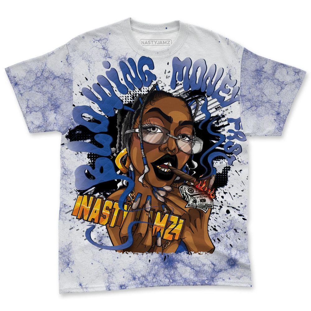 Blueberry-12s-NastyJamz-T-Shirt-Match-Blowing-Money-Fast-Girl-All-Over-Print