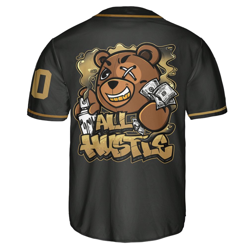High-Golf-Gold-Toe-1s-NastyJamz-Jersey-Custom-Match-BER-Hustle-All-Day