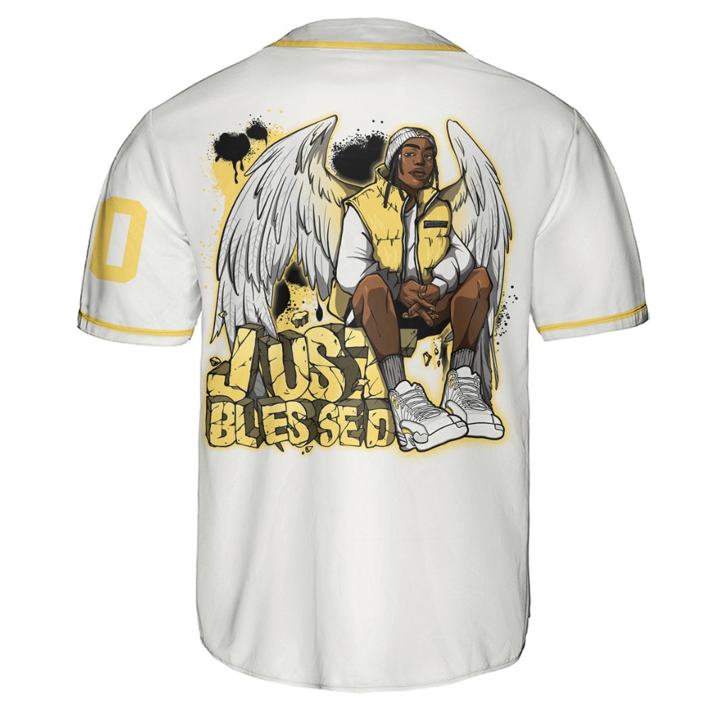 PT-Metallic-Gold-White-12s-NastyJamz-Jersey-Custom-Match-Just-Blessed