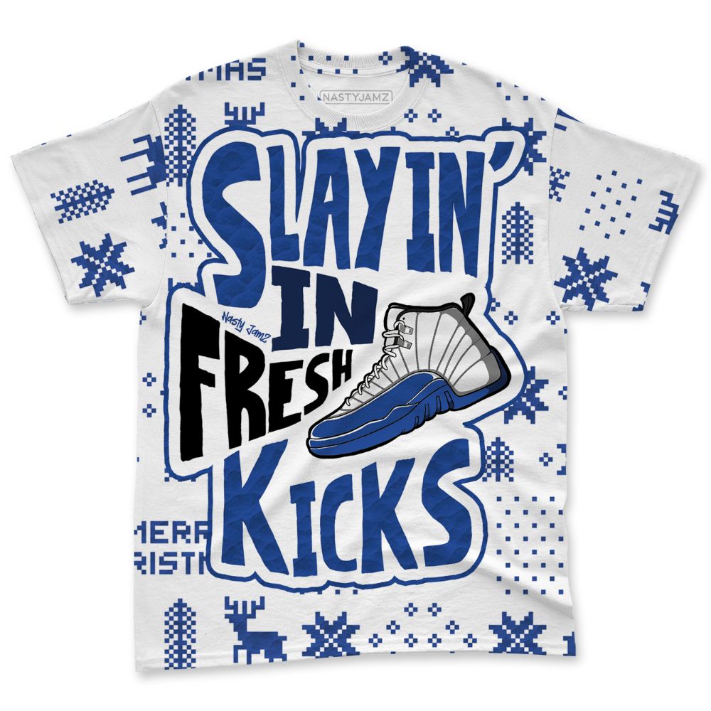 Blueberry-12s-NastyJamz-T-Shirt-Match-Slayin-Kicks-All-Over-Print