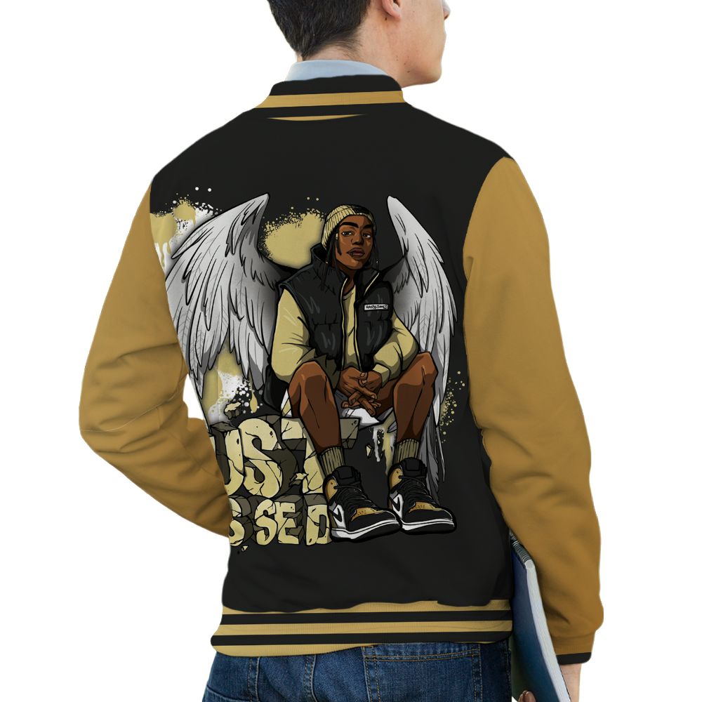 High-Golf-Gold-Toe-1s-NastyJamz-Varsity-Custom-Match-Just-Blessed