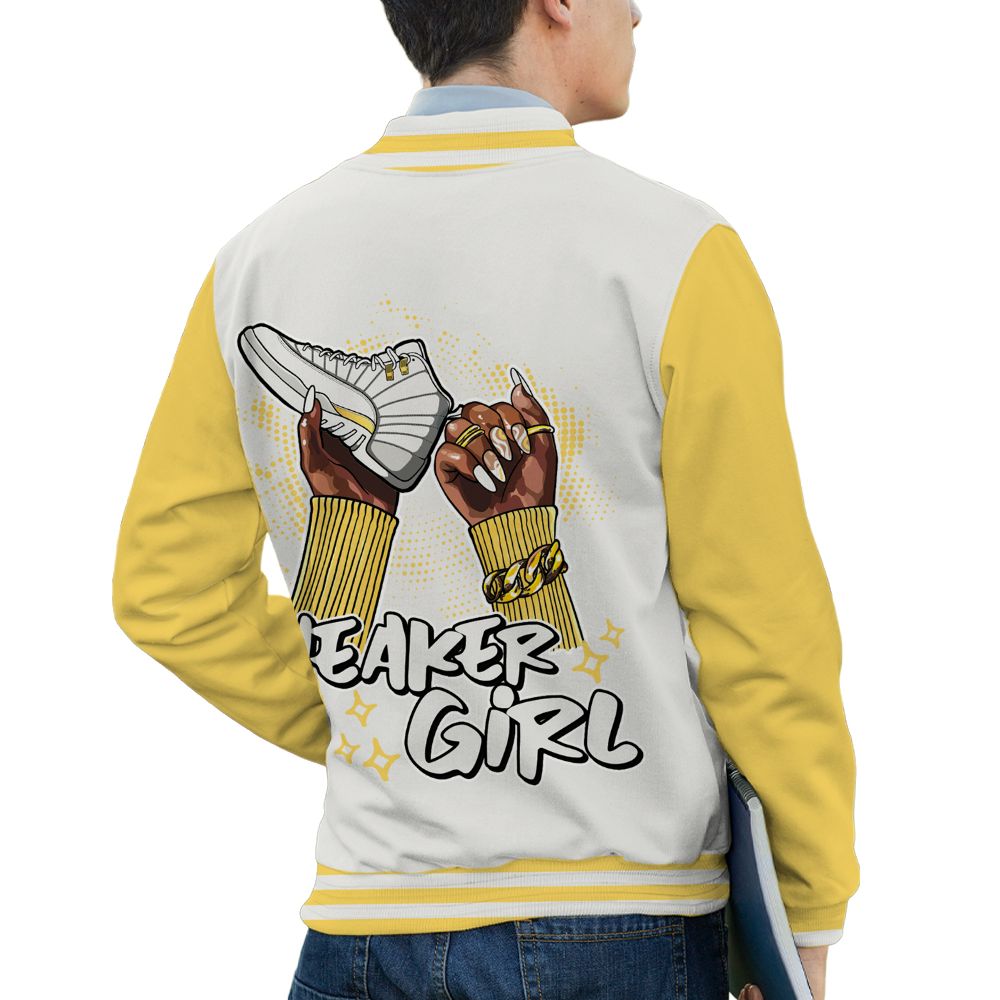 PT-Metallic-Gold-White-12s-NastyJamz-Varsity-Custom-Match-Sneaker-Girl-Nail