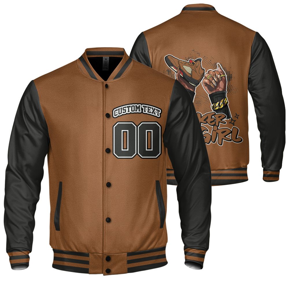 Archaeo-Brown-5s-NastyJamz-Varsity-Custom-Match-Sneaker-Girl-Nail