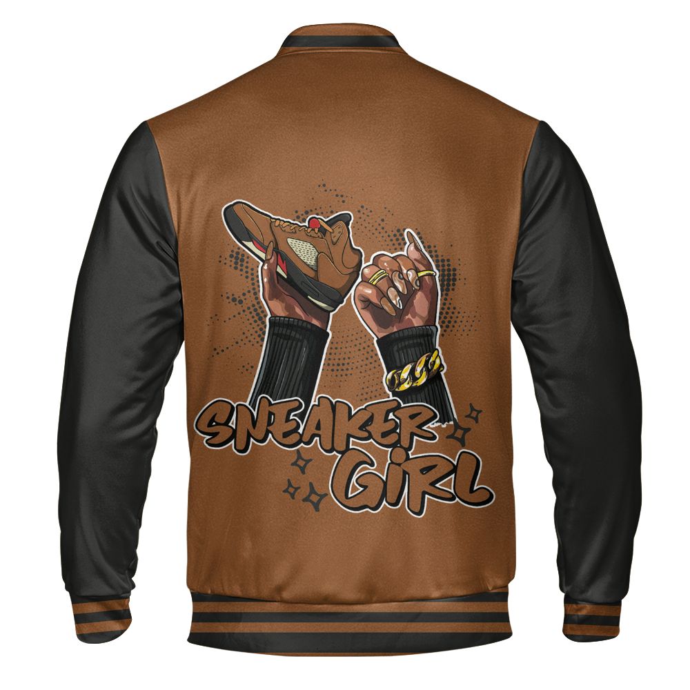 Archaeo-Brown-5s-NastyJamz-Varsity-Custom-Match-Sneaker-Girl-Nail