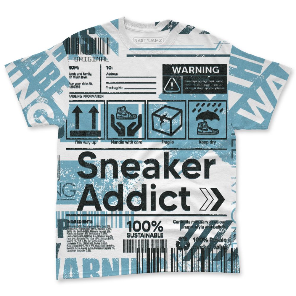 Legend-Blue-11s-NastyJamz-T-Shirt-Match-Sneaker-Addict-All-Over-Print-Warning