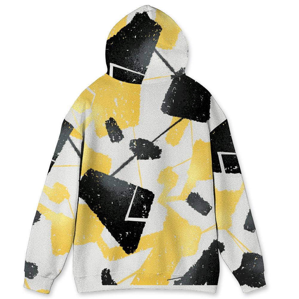 PT Metallic Gold White 12s NastyJamz Hoodie Match Built Different All-Over Print Broken