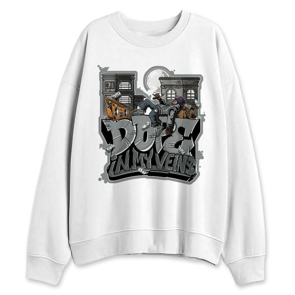 Paris-Olympic-Cement-Grey-4s-NastyJamz-Sweatshirt-Match-Dope-In-Veins