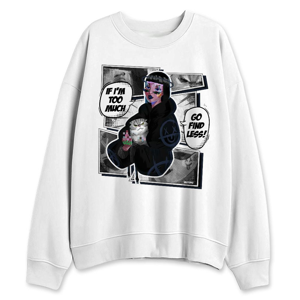 White-Navy-6s-NastyJamz-Sweatshirt-Match-Too-Much-Go-Find-Less