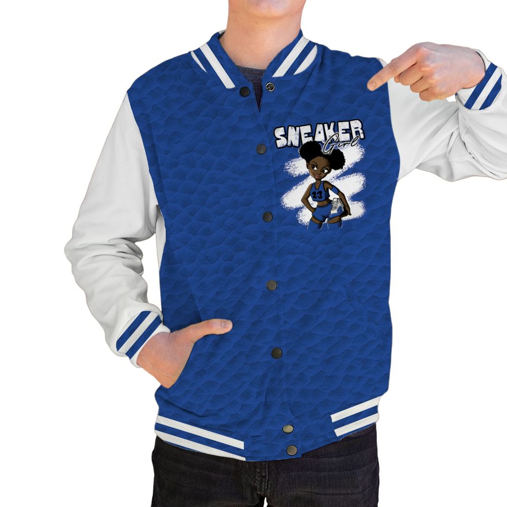 Blueberry-12s-NastyJamz-Varsity-Custom-Match-Black-Sneaker-Girl