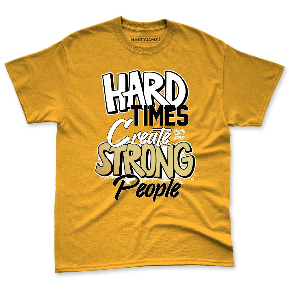 High-Golf-Gold-Toe-1s-NastyJamz-Premium-T-Shirt-Match-Hard-Times