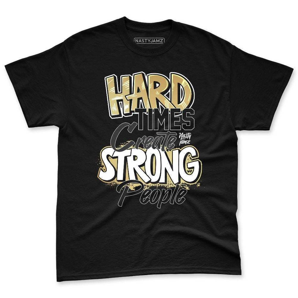 High-Golf-Gold-Toe-1s-NastyJamz-Premium-T-Shirt-Match-Hard-Times
