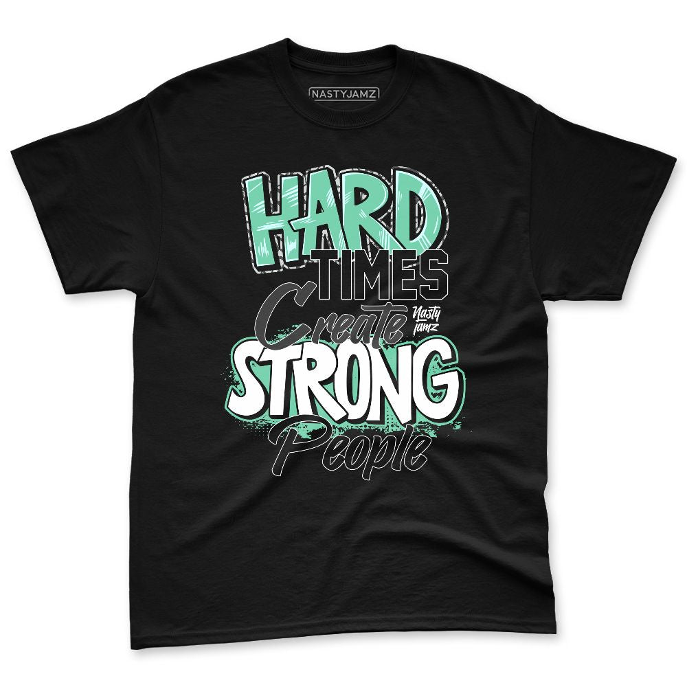 Green-Glow-3s-NastyJamz-Premium-T-Shirt-Match-Hard-Times