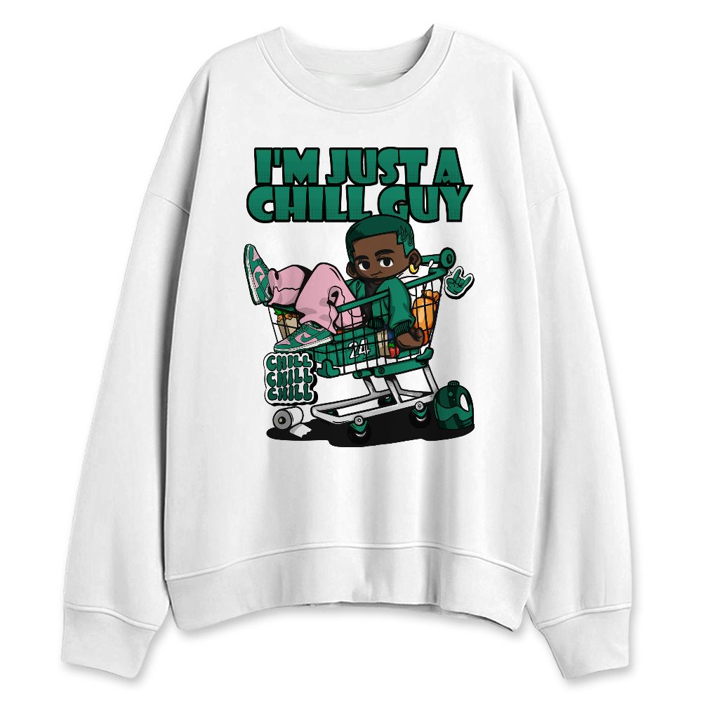 Dunk-Soft-Pink-Malachite-NastyJamz-Sweatshirt-Match-Chill-Guy-Sneaker