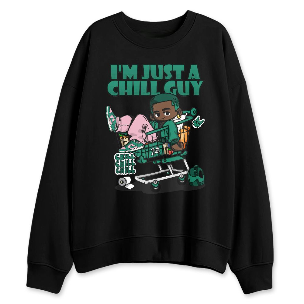 Dunk-Soft-Pink-Malachite-NastyJamz-Sweatshirt-Match-Chill-Guy-Sneaker
