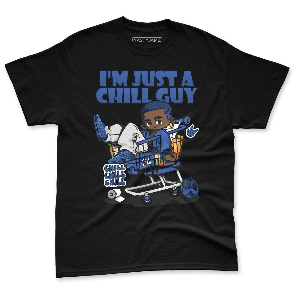 VaporMax-Game-Royal-Blue-NastyJamz-Premium-T-Shirt-Match-Chill-Guy-Sneaker