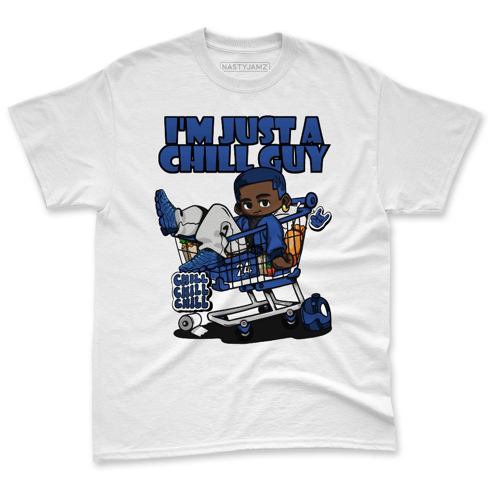 VaporMax-Game-Royal-Blue-NastyJamz-Premium-T-Shirt-Match-Chill-Guy-Sneaker