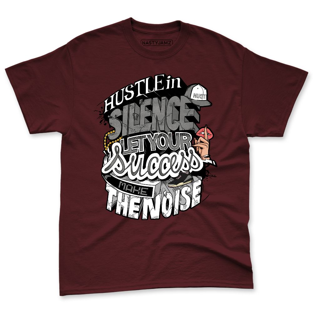 Black-Violet-Ore-3s-NastyJamz-Premium-T-Shirt-Match-Hustle-Silence