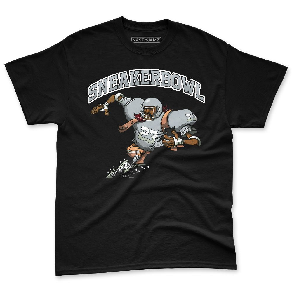 Wolf-Grey-12s-NastyJamz-Premium-T-Shirt-Match-SneakerBowl-Cup