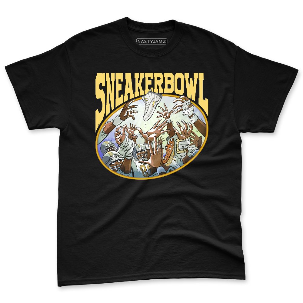 PT-Metallic-Gold-White-12s-NastyJamz-Premium-T-Shirt-Match-SneakerBowl