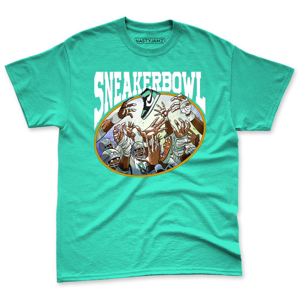 Green-Glow-1s-NastyJamz-Premium-T-Shirt-Match-SneakerBowl