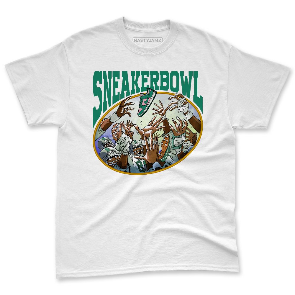 Dunk-Soft-Pink-Malachite-NastyJamz-Premium-T-Shirt-Match-SneakerBowl