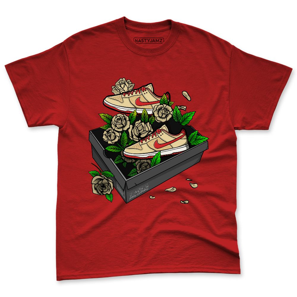 Dunk-Strawberry-Waffle-NastyJamz-Premium-T-Shirt-Match-Sneaker-And-Rose