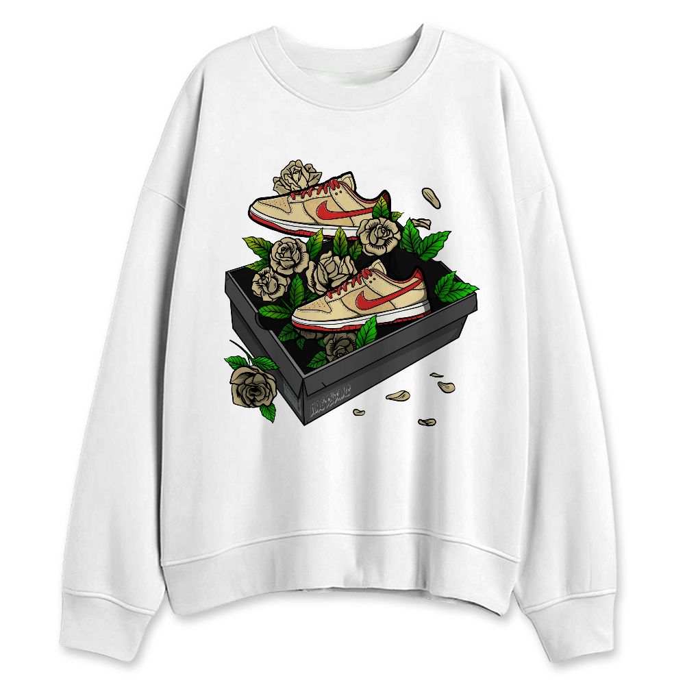 Dunk-Strawberry-Waffle-NastyJamz-Sweatshirt-Match-Sneaker-And-Rose