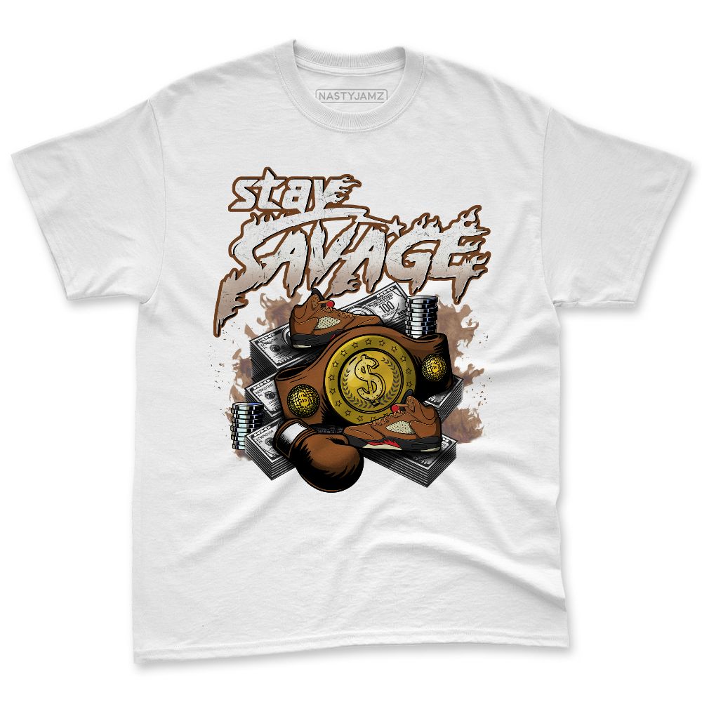 Archaeo-Brown-5s-NastyJamz-Premium-T-Shirt-Match-Stay-Savage