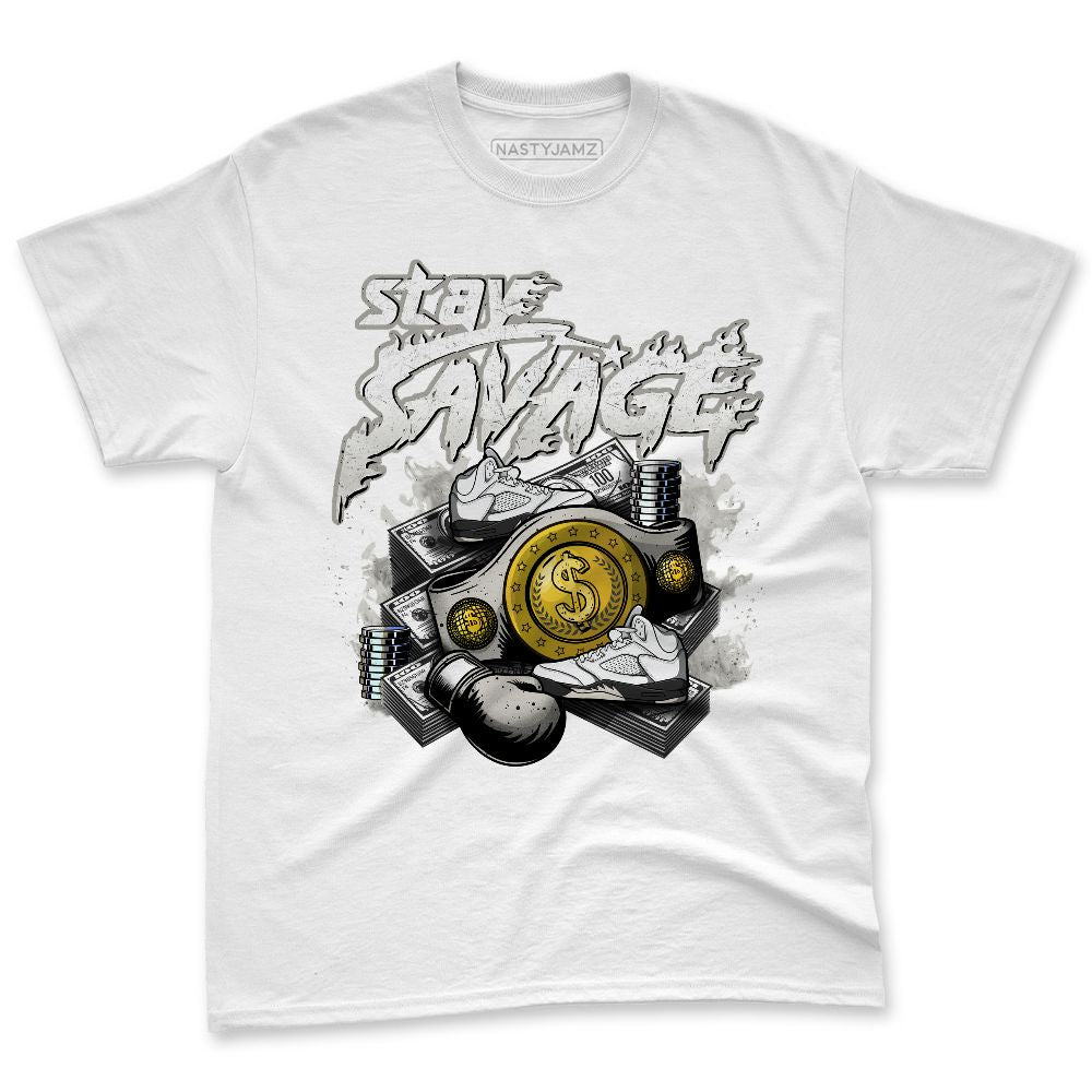 Reverse-Metallic-5s-NastyJamz-Premium-T-Shirt-Match-Stay-Savage